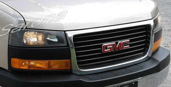 Custom GMC Savana Van  All Styles Grill (2003 - 2024) - $325.00 (Part #GM-007-GR)